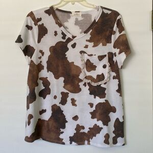 Hopely Cow Top XL